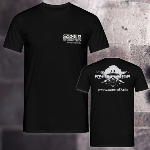 Szene 13 T-Shirt | Schwarz