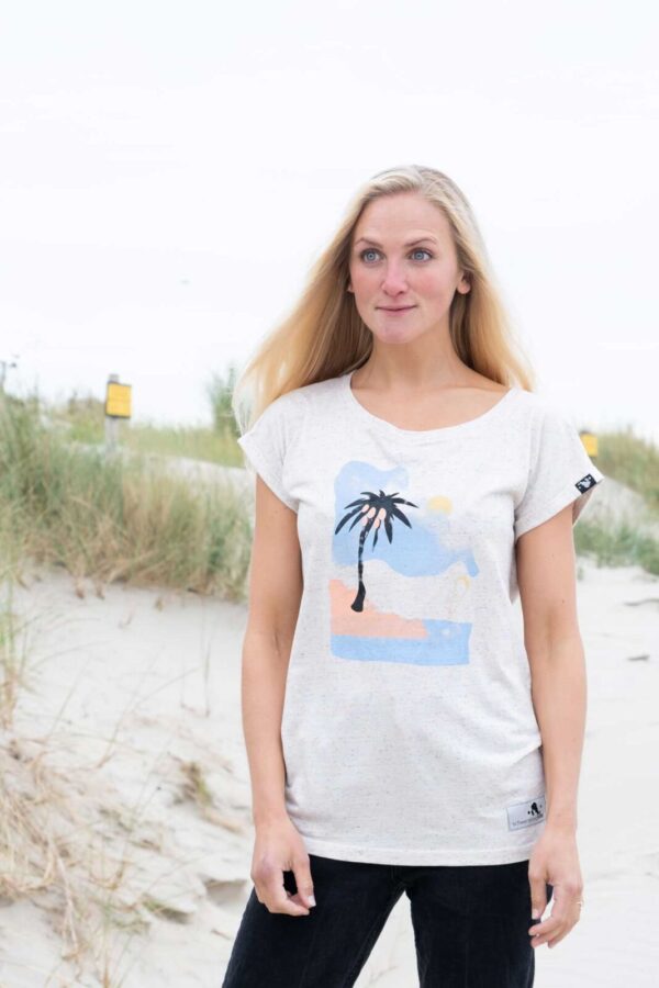 Schwerelosigkite Shirt  "Strandurlaub" – Bild 4