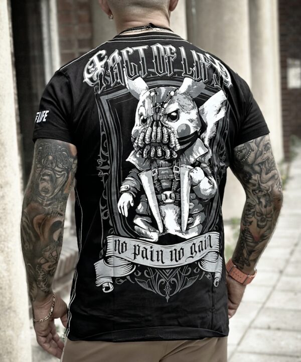 Fact of Life T-Shirt „No Pain, No Gain“  black