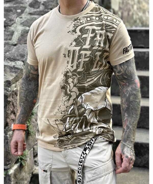 Fact of Life T-Shirt „Mogwai“ gilded beige – Bild 2