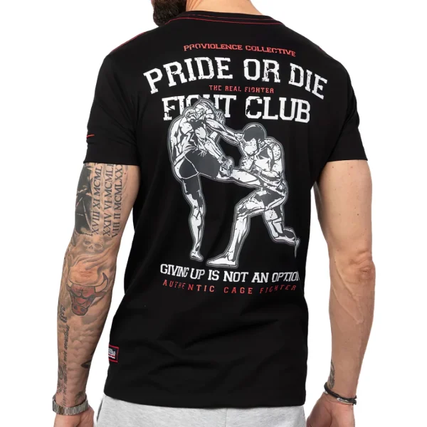 Pro Violence T-Shirt "Pride or Die" schwarz