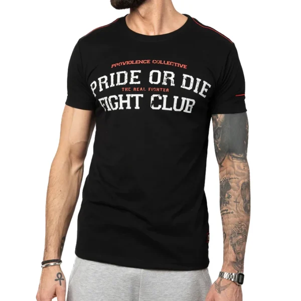 Pro Violence T-Shirt "Pride or Die" schwarz – Bild 2