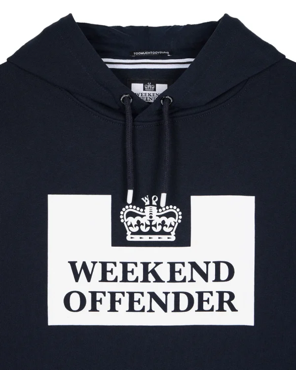 Weekend Offender HM Service Klassischer Kapuzenpullover black – Bild 4