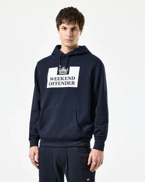 Weekend Offender HM Service Klassischer Kapuzenpullover black