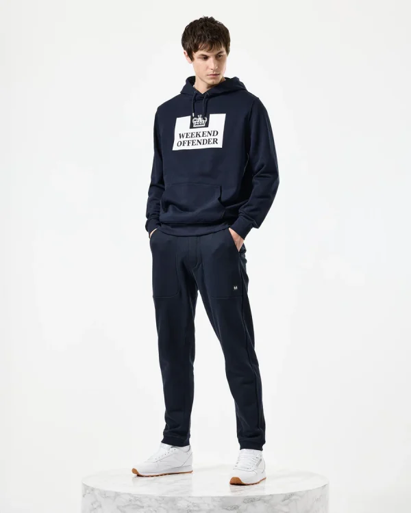 Weekend Offender HM Service Klassischer Kapuzenpullover black – Bild 2