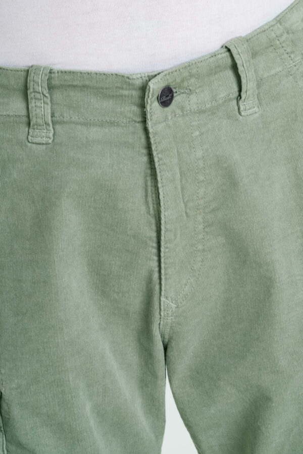 Reell - City Cargo Short ST -  Baby Cord Aqua Grey – Bild 2