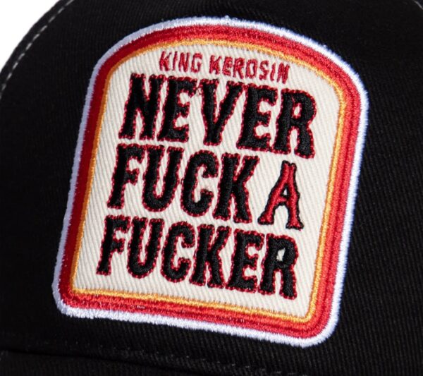 Trucker Cap «Never Fuck A Fucker» – Bild 5