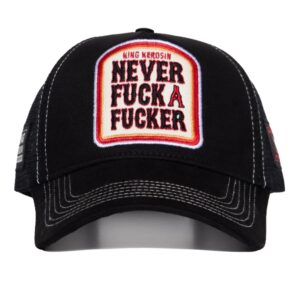 Alternative view of Trucker Cap «Never Fuck A Fucker»
