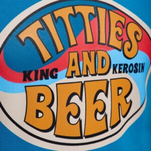 Alternative view of King Kerosin Hoodie " Titties & Beer "