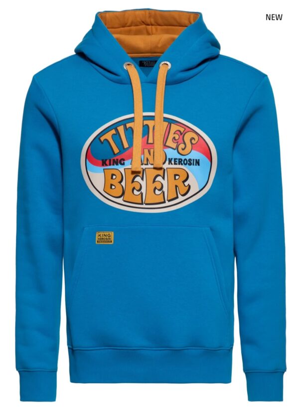 King Kerosin Hoodie " Titties & Beer "