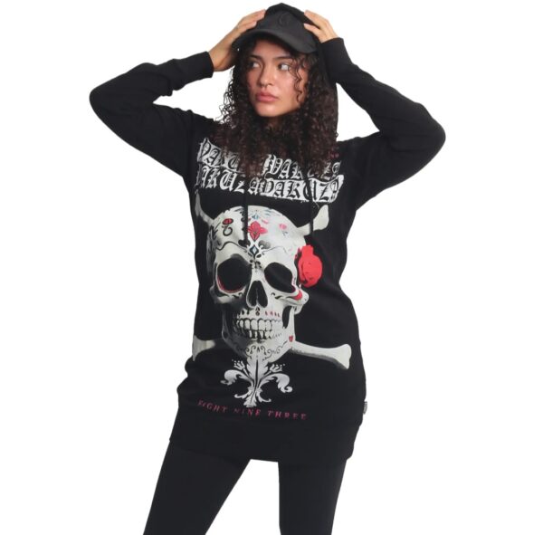 Porcelain Lite Hoodie Kleid – Bild 4