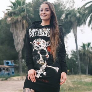 Porcelain Lite Hoodie Kleid