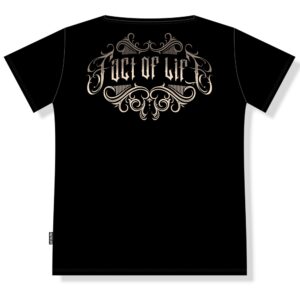 Alternative view of Fact of Life Frauen T-Shirt „Blood Never Lies“  black