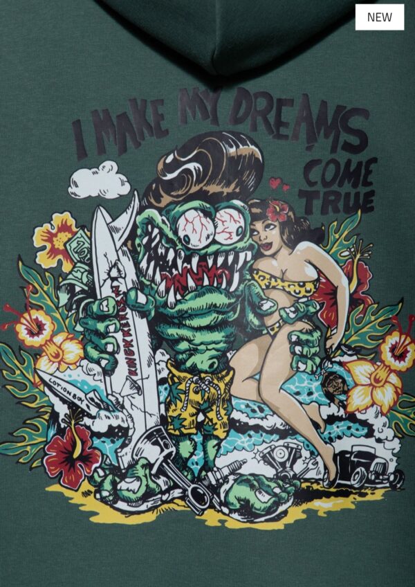Hoodie «I Make My Dreams Come True» King Kerosin – Bild 5