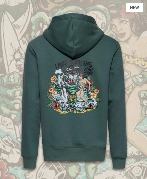 Hoodie «I Make My Dreams Come True» King Kerosin – Bild 3