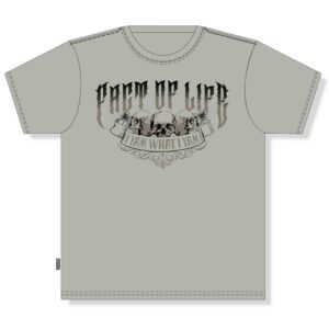 Alternative view of Fact of Life T-Shirt „I Yam What I Yam“ TS-90 mineral gray