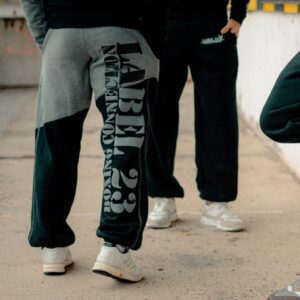 Männer Jogginghose BCTA schwarz-grau