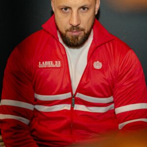 Herren Trainingsjacke TS23 Red Edition Label 23