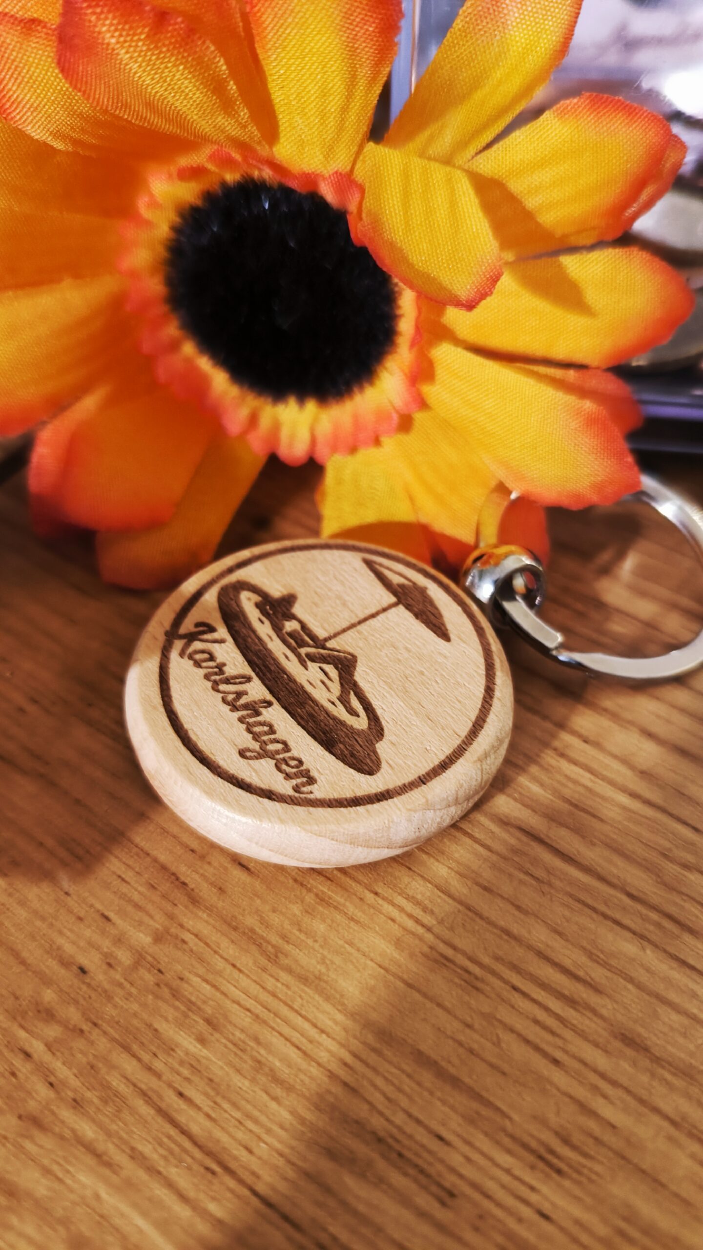 Schlüsselanhänger Karlshagen Strandjungfrau