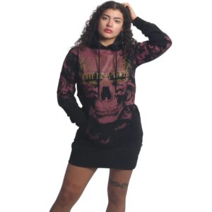 Lost Skull Hoodie Kleid