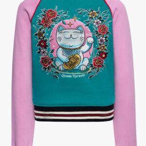 Collegejacke 'Lucky Cat'