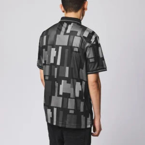 Kiffan Fußballtrikot Schwarz – Bild 4