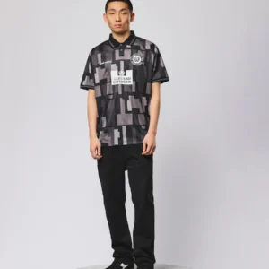 Kiffan Fußballtrikot Schwarz