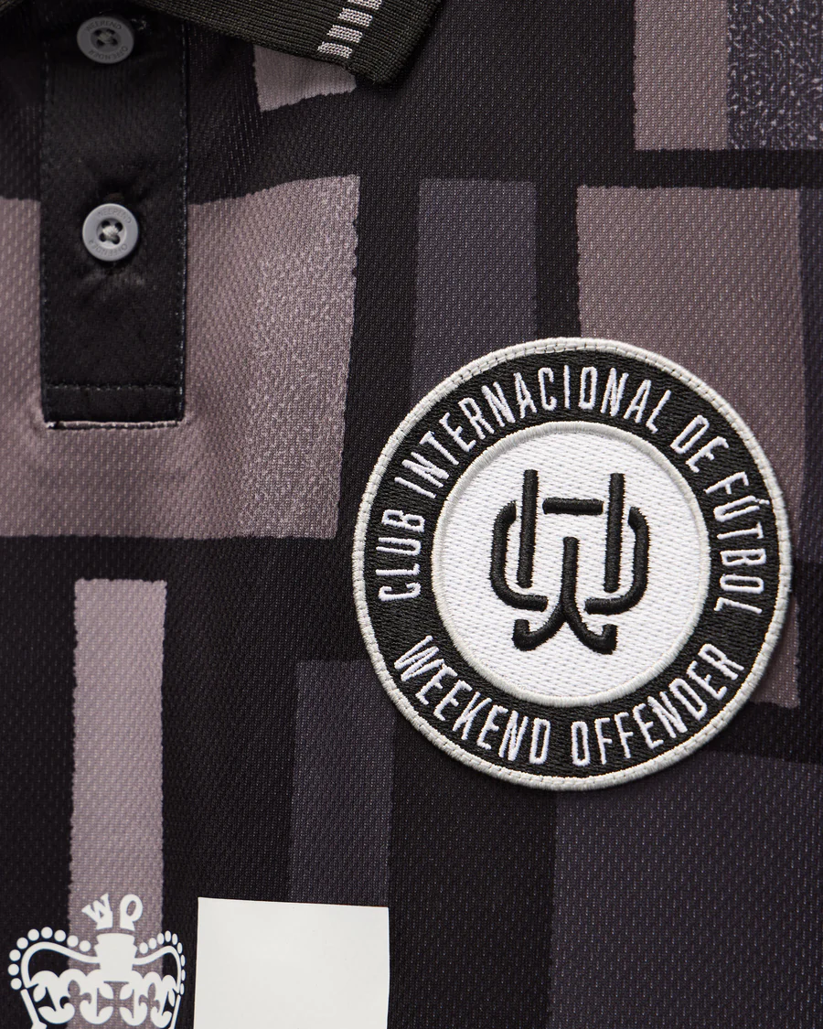 Kiffan Fußballtrikot Schwarz – Bild 3
