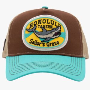 Trucker Cap 'Honolulu Tavern' in Braun