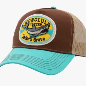 Alternative view of Trucker Cap 'Honolulu Tavern' in Braun