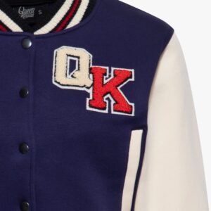 Alternative view of Collegejacke 'Wild Rebel' in Blau