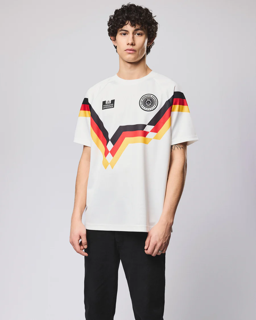 Deutschland Fußballtrikot Weiß - Weekend Offender – Bild 2