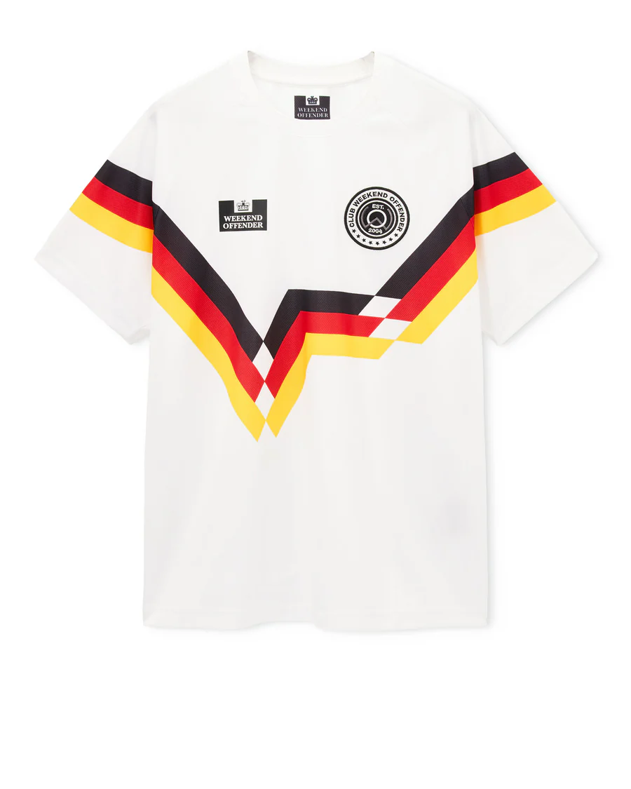 Deutschland Fußballtrikot Weiß - Weekend Offender