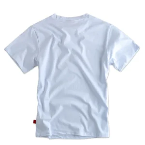 Männer T-Shirts Label 23 Logoprint weiß – Bild 4
