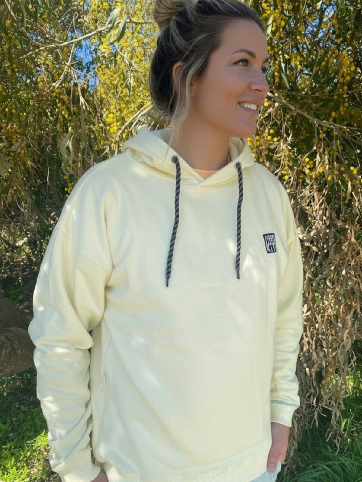 Schwerelosigkite Hoodie "Anker" Unisex – Bild 2