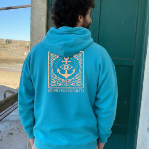 Schwerelosigkite Hoodie "Anker" Unisex