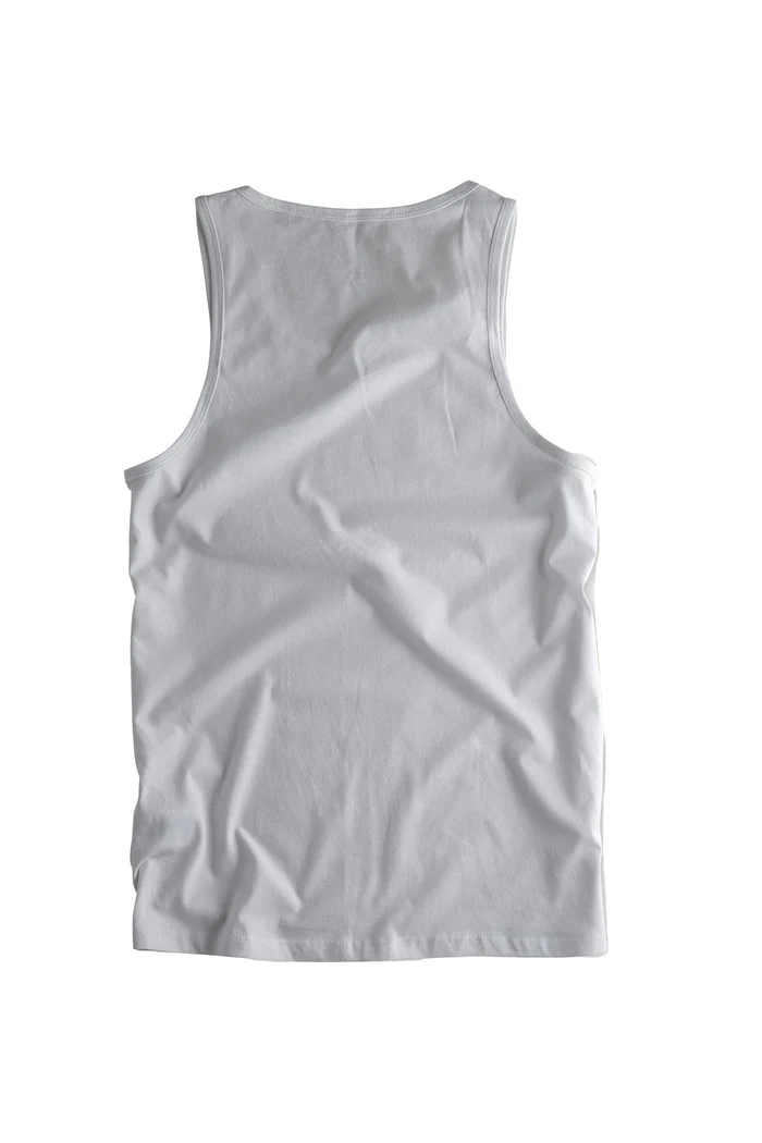 Männer Tanktop Fight Right - weiß | Label 23 – Bild 2