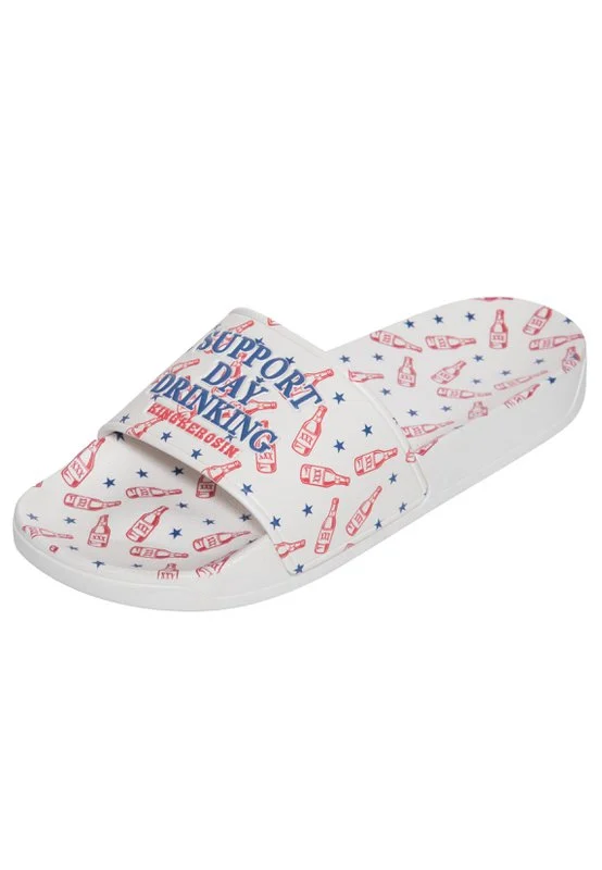 King Kerosin Badelatschen " Day Drinking " – Bild 6