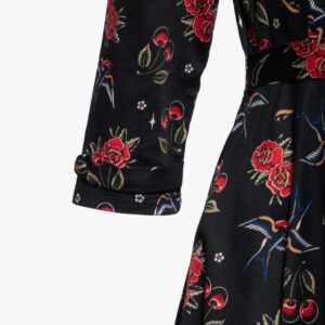 Damen Swing Kleid "Cherries and Roses" – Bild 4