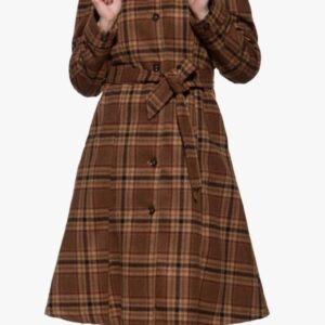 Vintage Mantel Queen Kerosin in brown