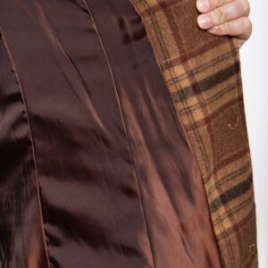 Vintage Mantel Queen Kerosin  in brown – Bild 4